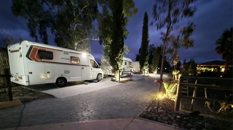 Camperplek Malaga Idyllische