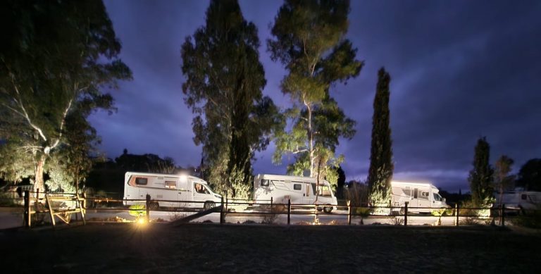 camperplek verlicht spanje